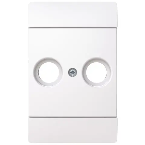 Bästa pris ABB Saga 2531-100-916 Centrumplatta